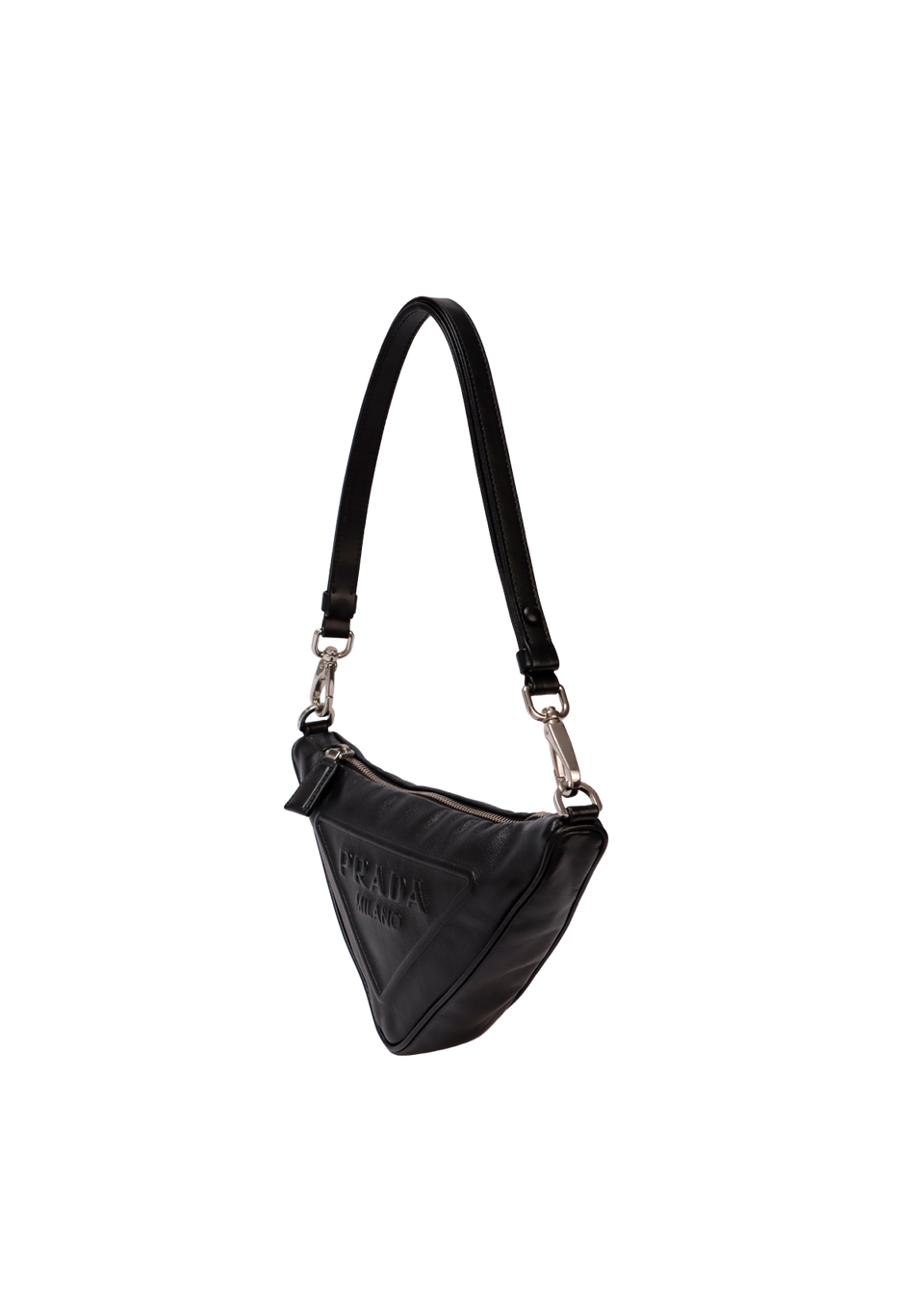 GLACE CALF TRIANGLE BAG