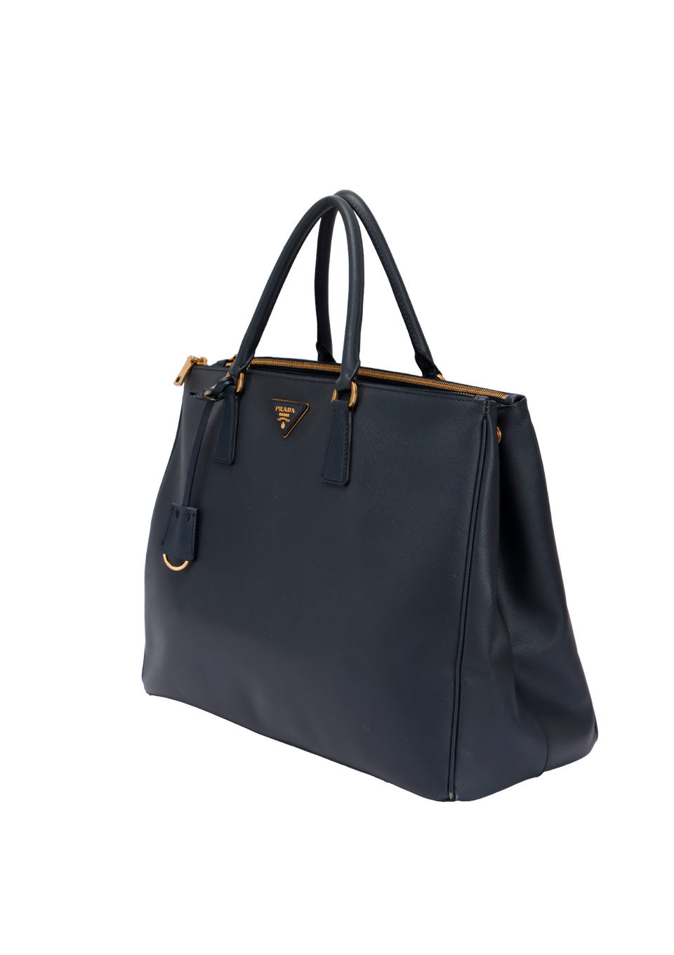 LARGE SAFFIANO LUX DOUBLE ZIP GALLERIA