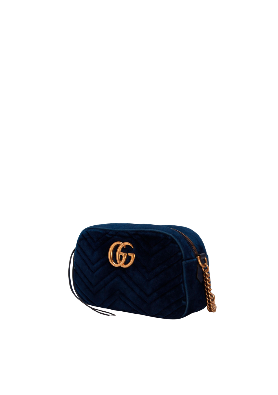 GG MARMONT CAMERA BAG VELVET SMALL