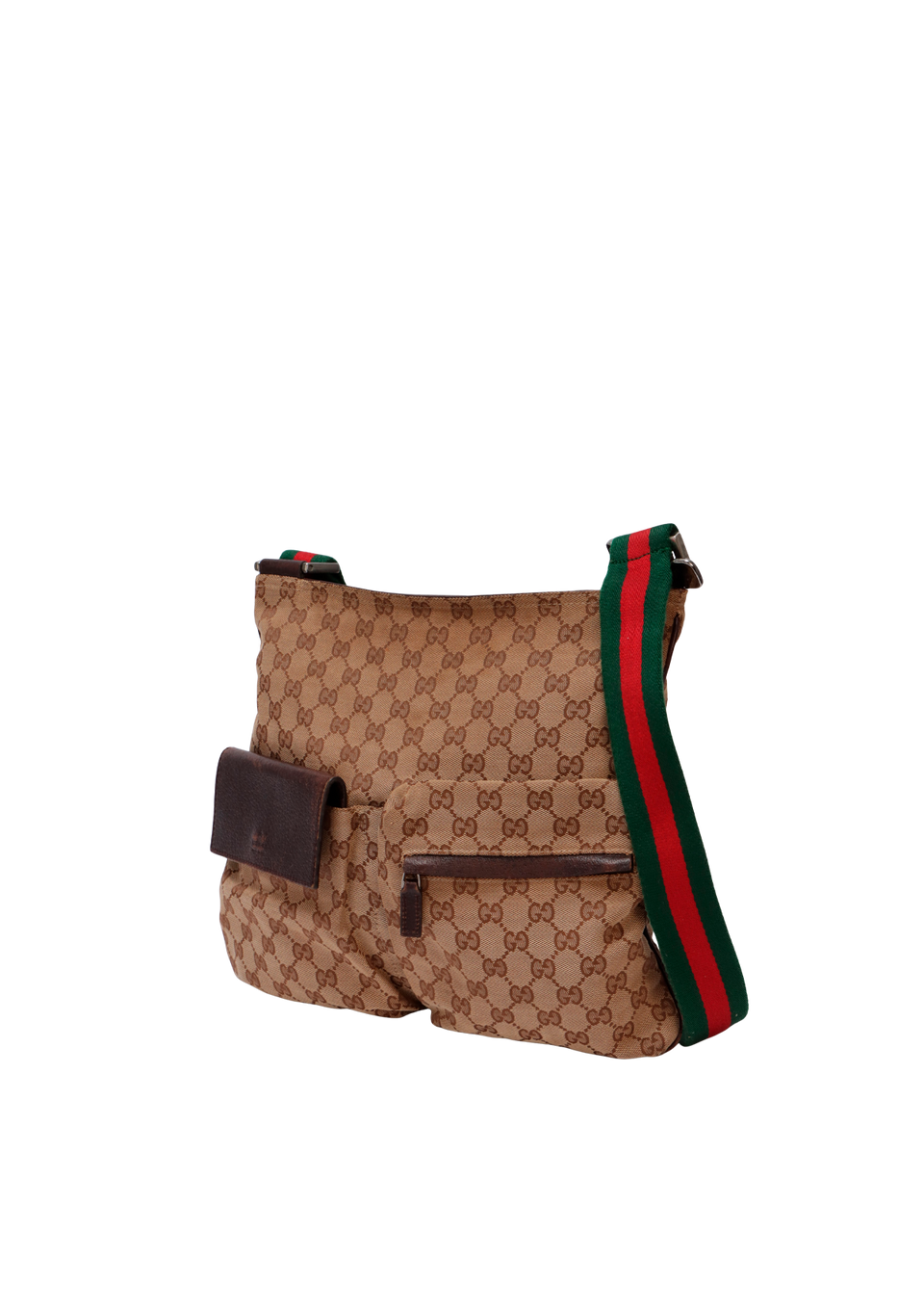 GG CANVAS MESSENGER BAG