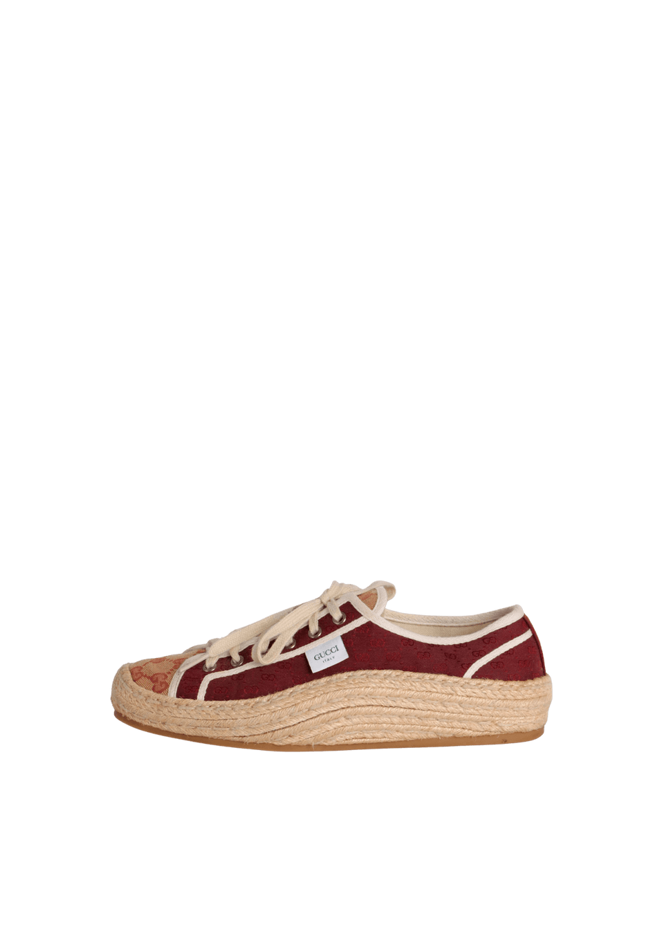 GG CANVAS ESPADRILLE SNEAKERS 42.5