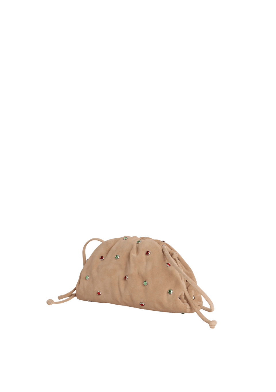 SUEDE CRYSTAL THE MINI POUCH