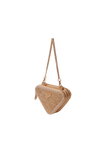 CRYSTAL MINI TRIANGLE POUCH