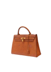 VINTAGE OSTRICH KELLY SELLIER 32