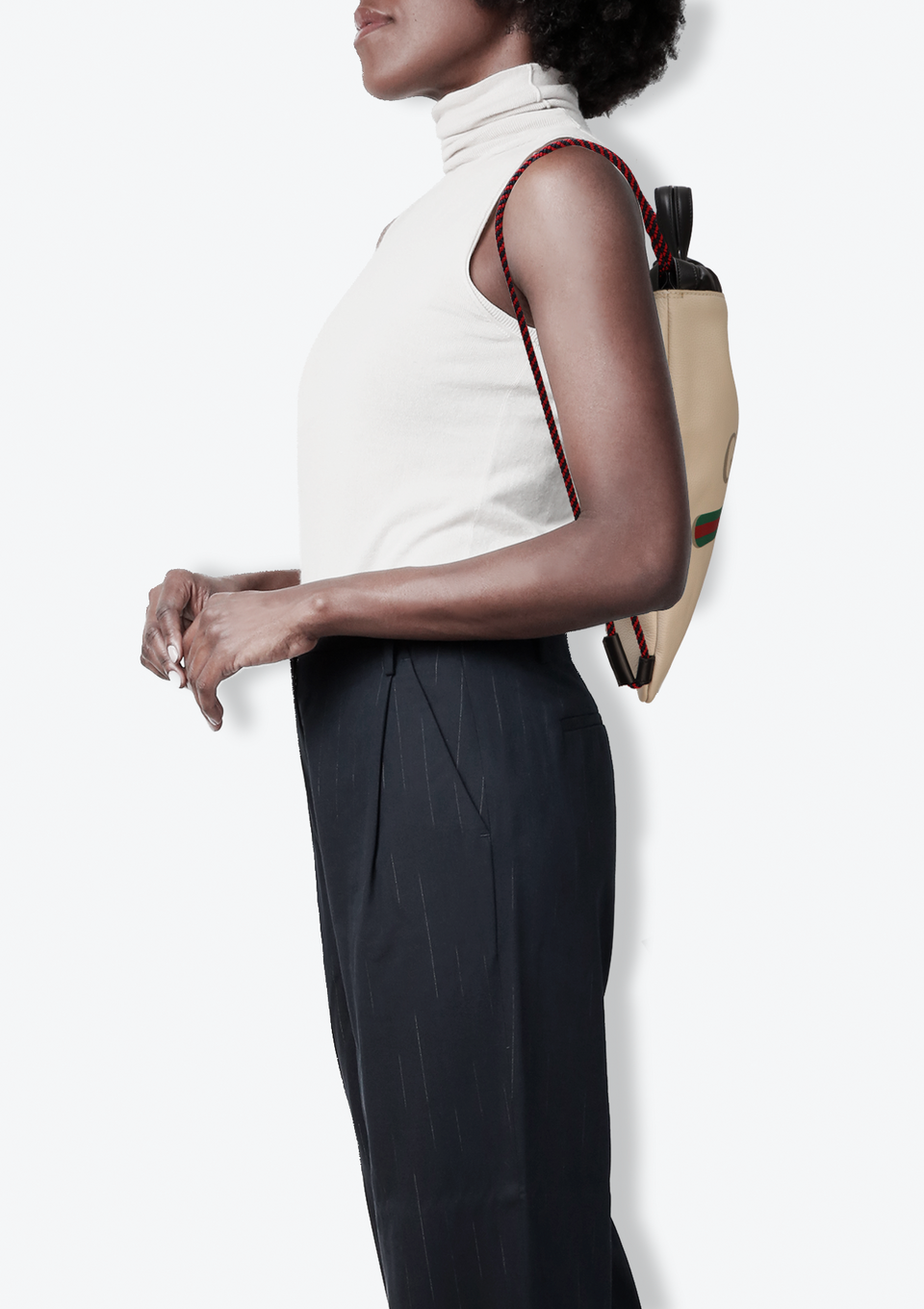 LOGO DRAWSTRING BACKPACK