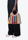 MEDIUM MULTICOLORED 1955 HORSEBIT CROCHET BAG