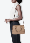 LEATHER SATCHEL BAG