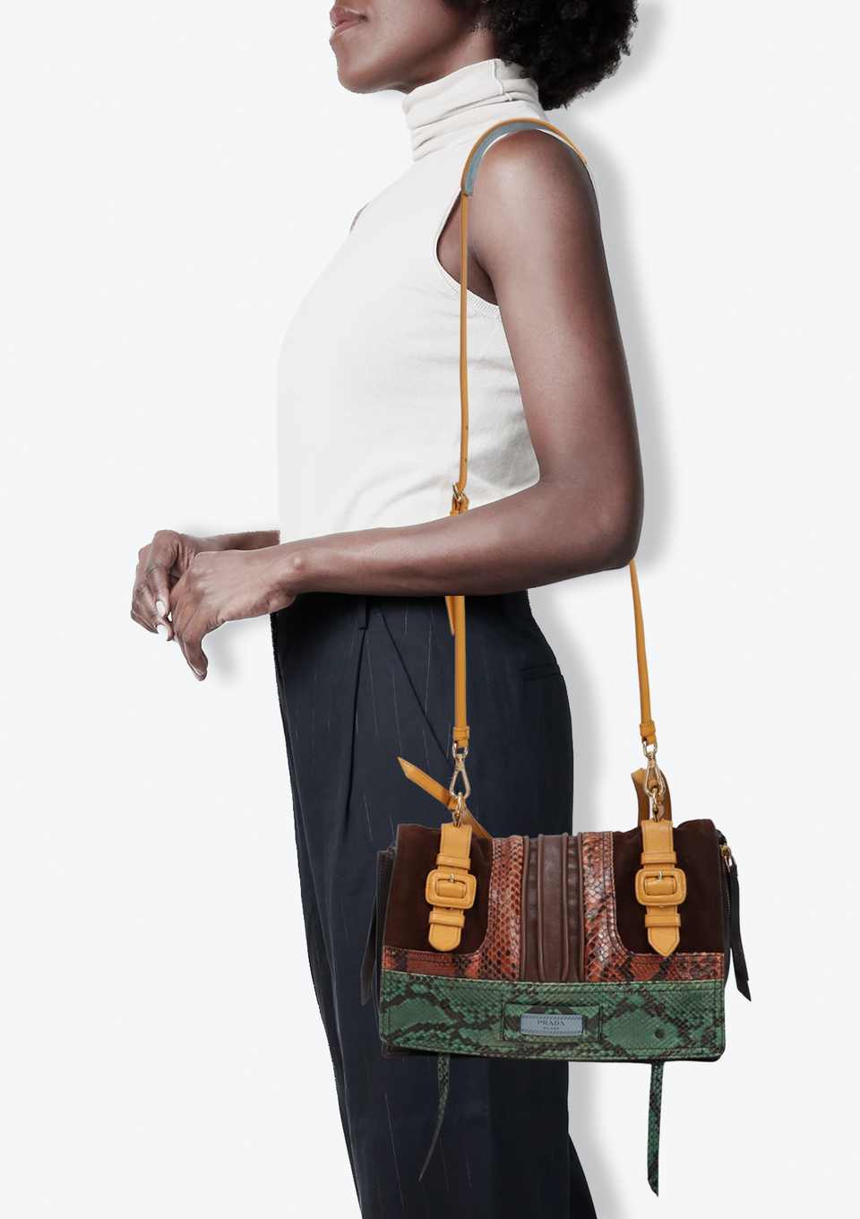 PYTHON ETIQUETTE BAG