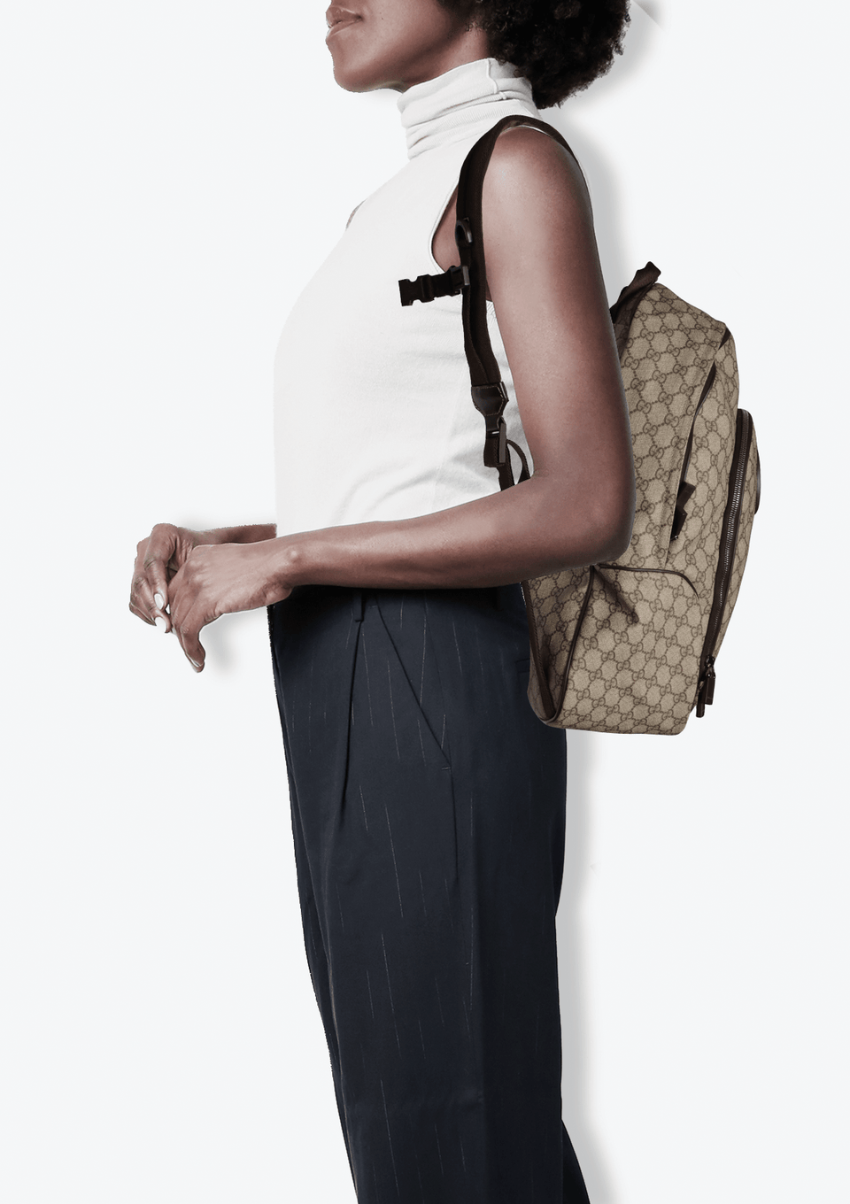 GG SUPREME INTERLOCKING G BACKPACK