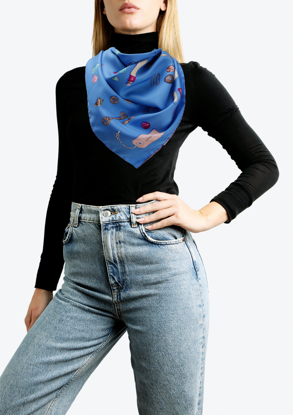 IN THE POCKET SILK SCARF