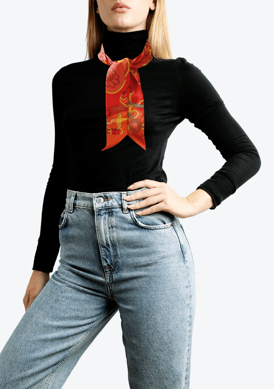 FESTIVAL DES AMAZONES SILK TWILLY SCARF