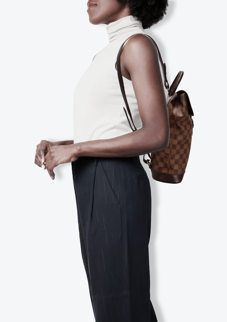 DAMIER ÉBÈNE SOHO BACKPACK