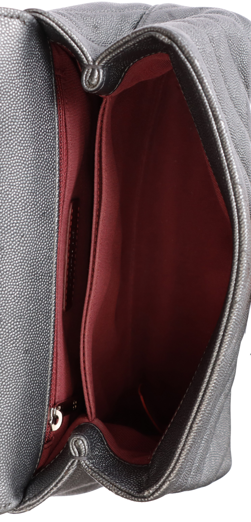 SMALL CHEVRON COCO HANDLE BAG CAVIAR