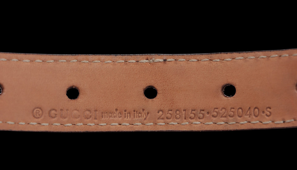 WEB SYLVIE INTERLOCKING G LOGO BELT