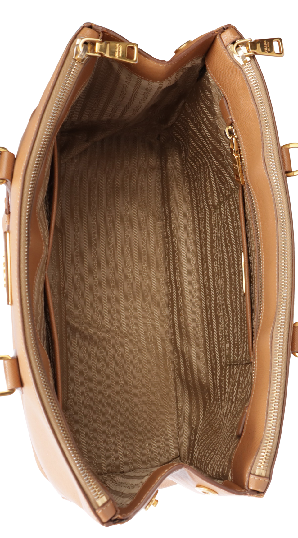 MEDIUM SAFFIANO LUX DOUBLE ZIP GALLERIA