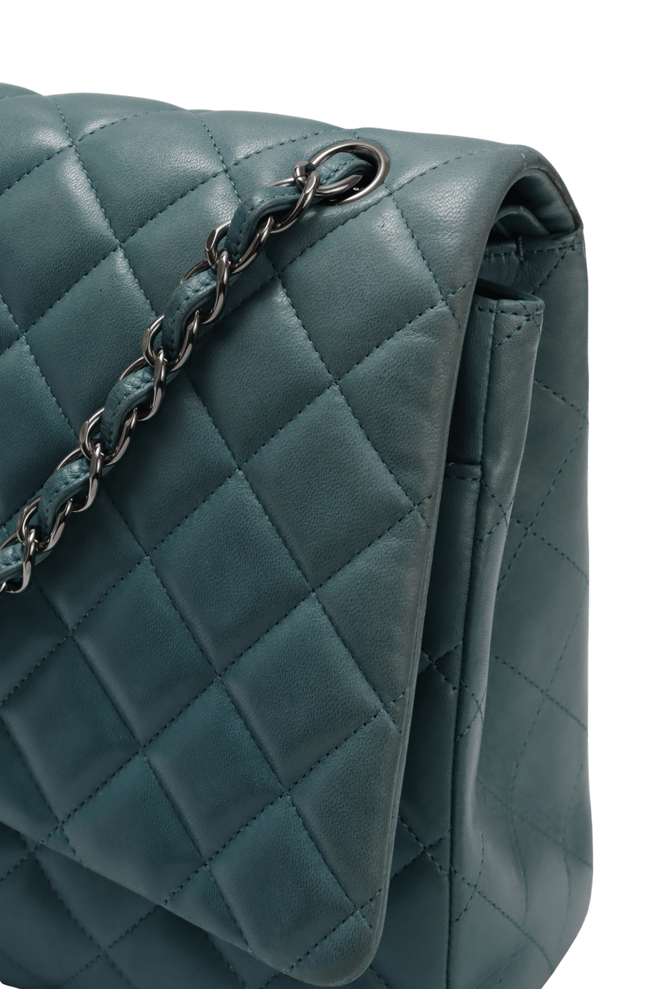 MAXI CLASSIC DOUBLE FLAP LAMBSKIN