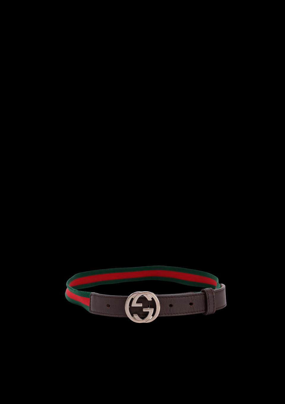 WEB SYLVIE INTERLOCKING G LOGO BELT