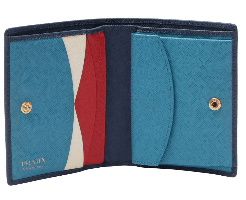 SAFFIANO COMPACT BIFOLD WALLET