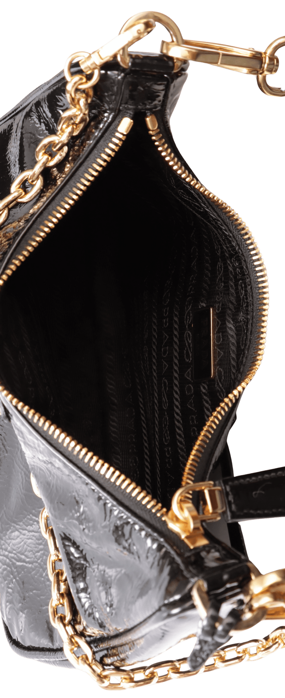 PATENT LEATHER NAPLAK MINI RE-EDITION