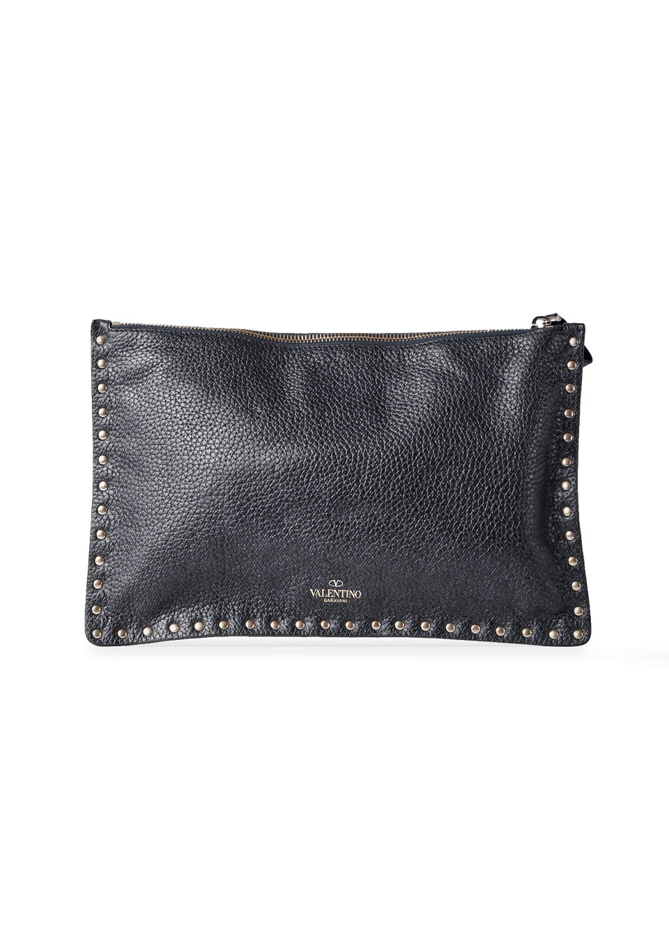 ROCKSTUD LEATHER POUCH