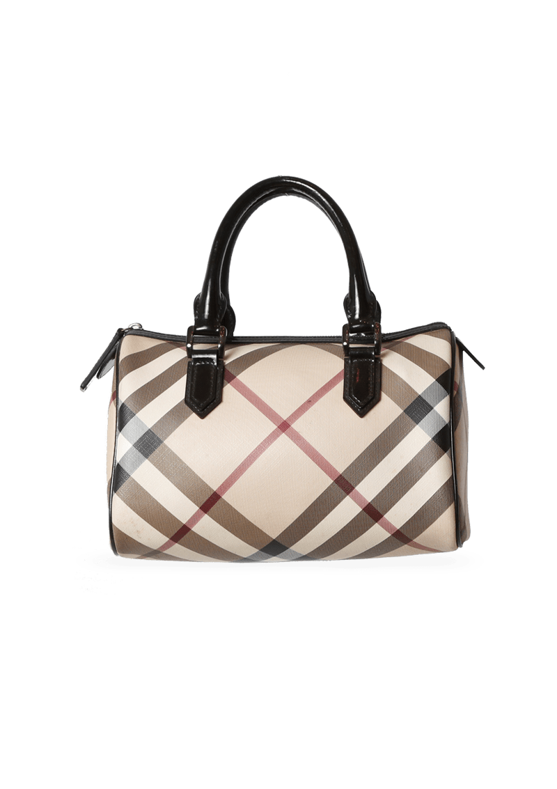 NOVA CHECK BOSTON BAG