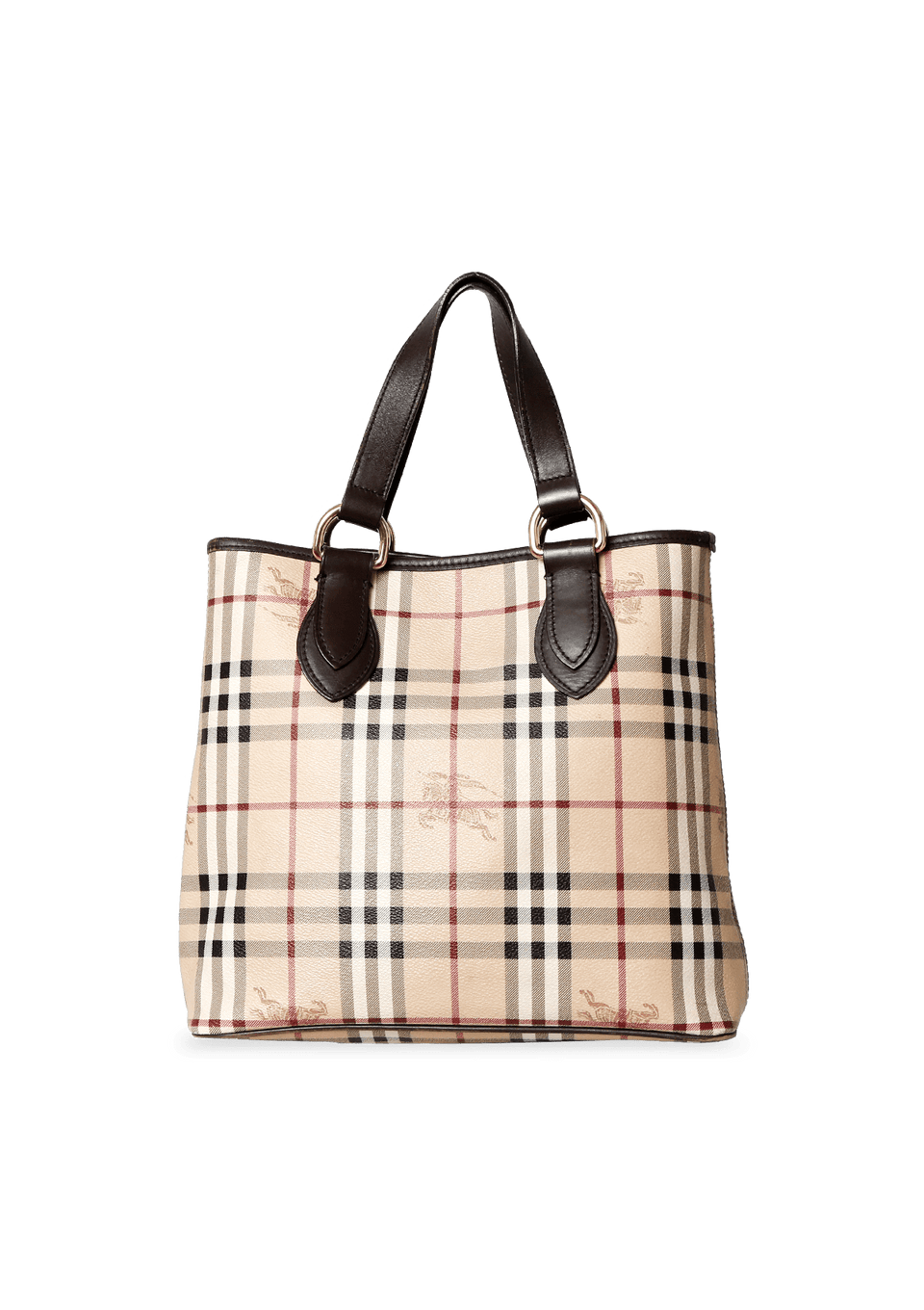 HAYMARKET CHECK TOTE