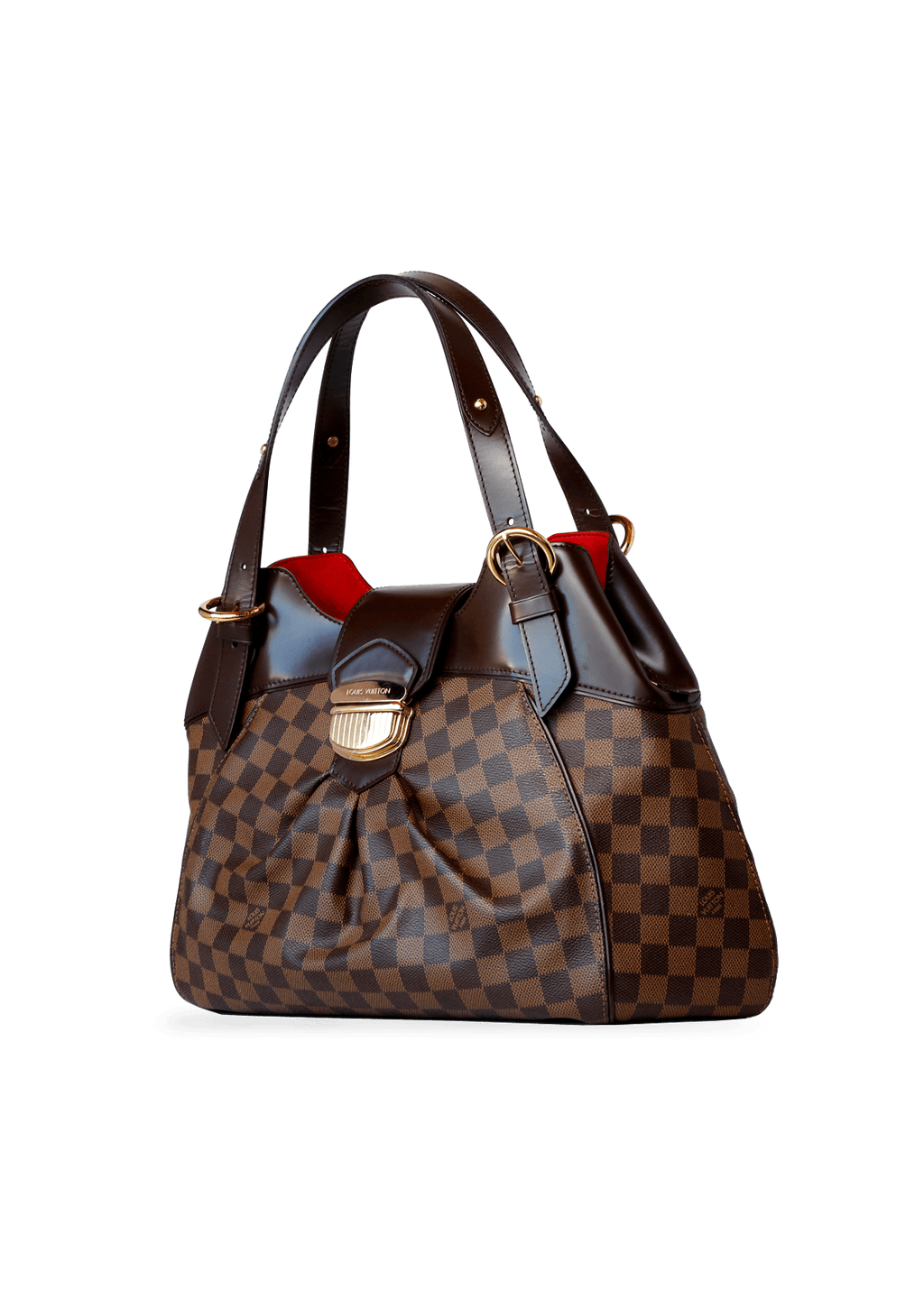 LOUIS VUITTON Damier Ebene Sistina MM 191331