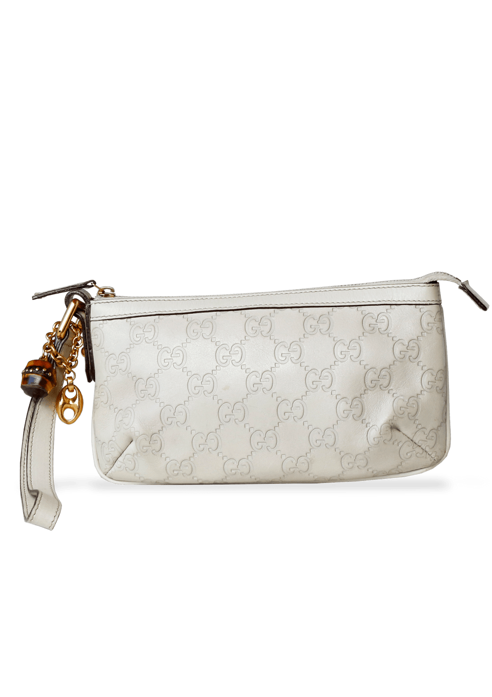 SIGNATURE BAMBOO WRISTLET POCHETTE