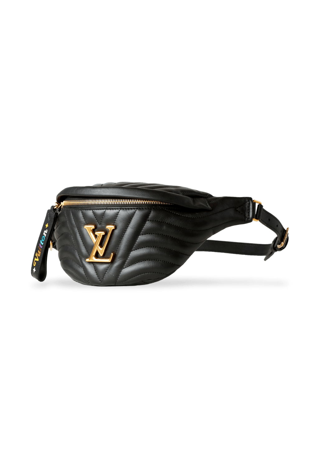 LOUIS VUITTON New wave bum bag M53750 Waist pouch from Japan fedex
