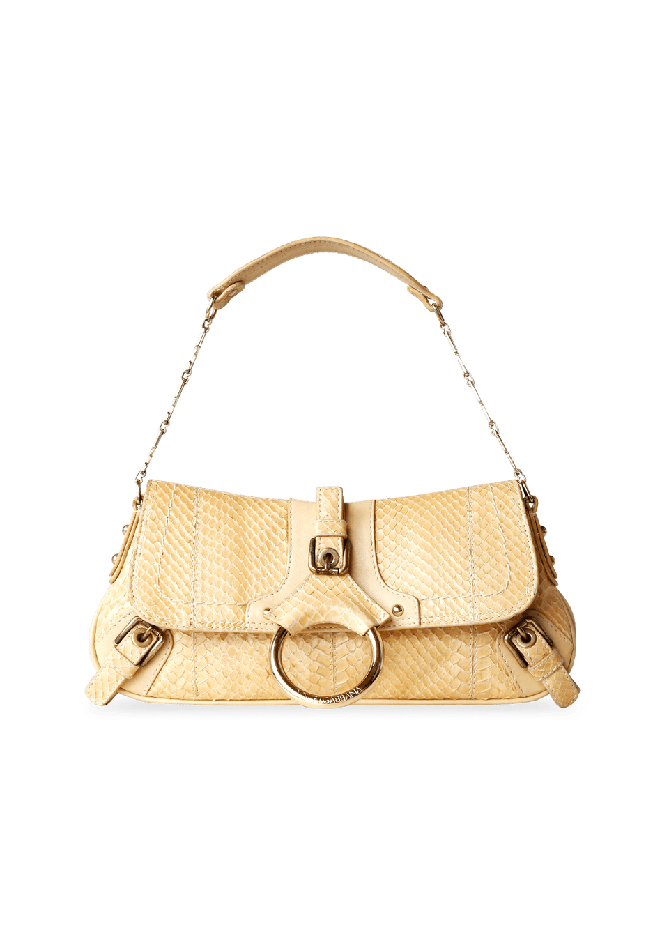 SNAKESKIN SHOULDER BAG