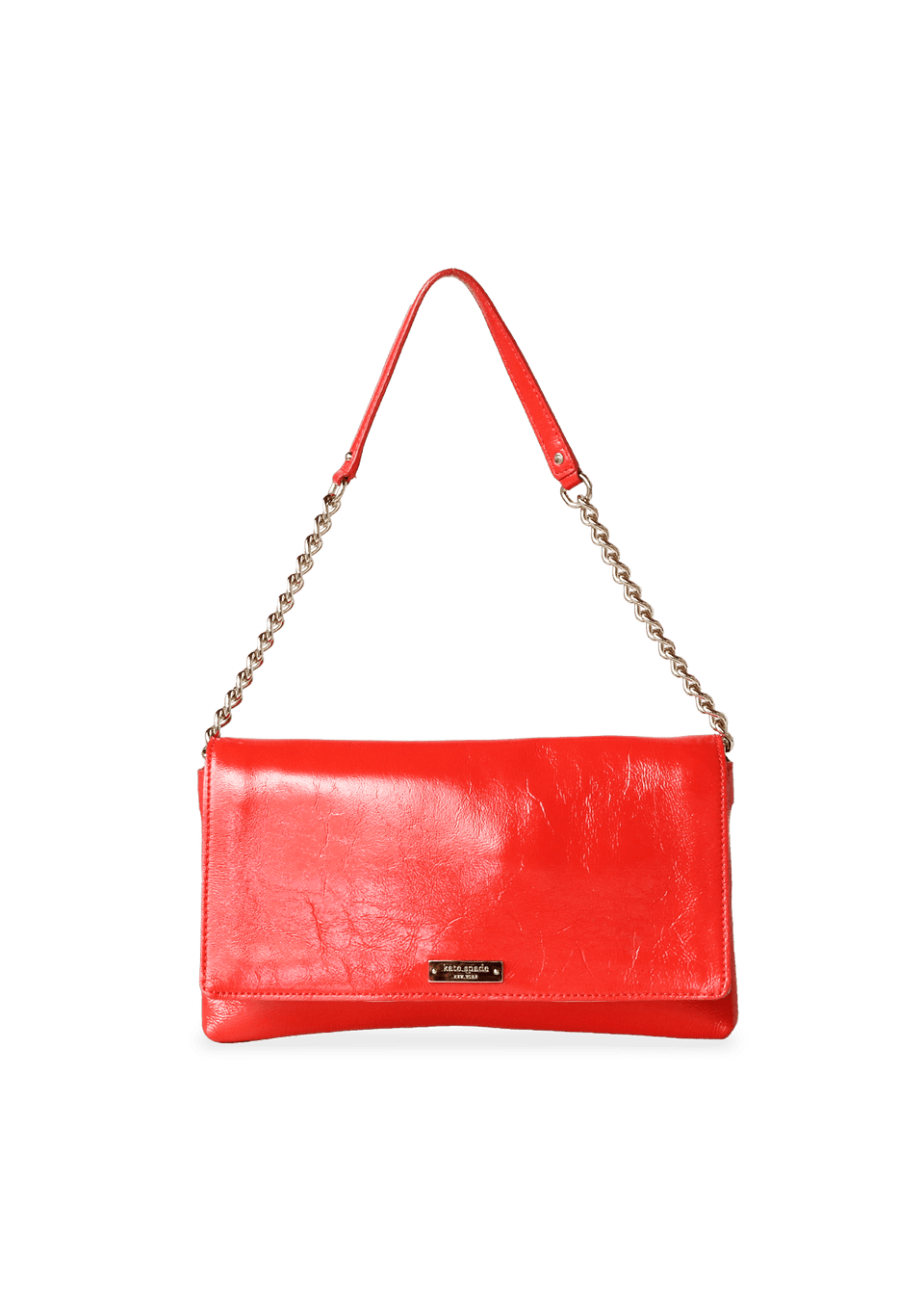 PATENT LEATHER SHOULDER BAG