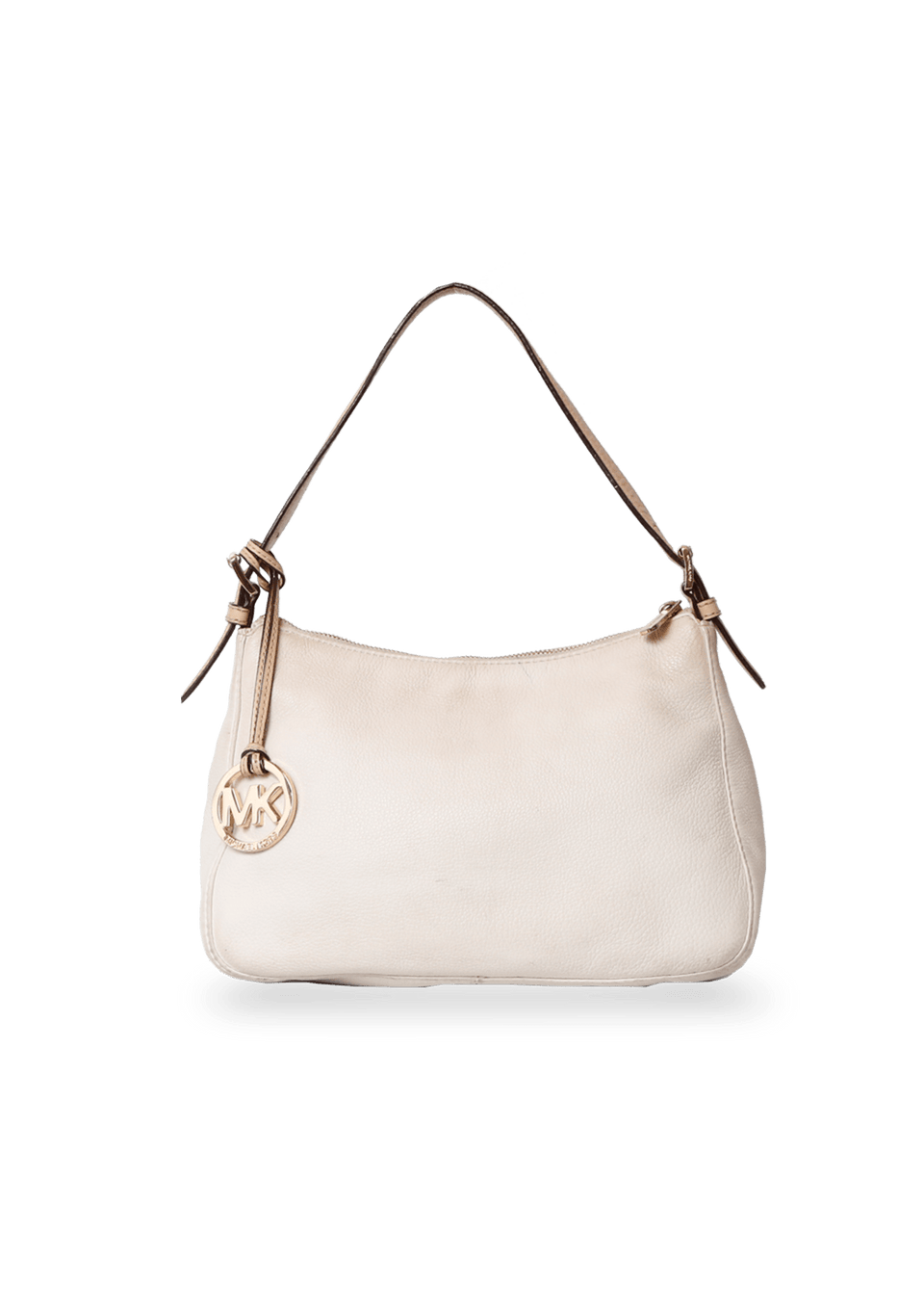 ARIA LEATHER HOBO MICHAEL KORS BRANCA ORIGINAL