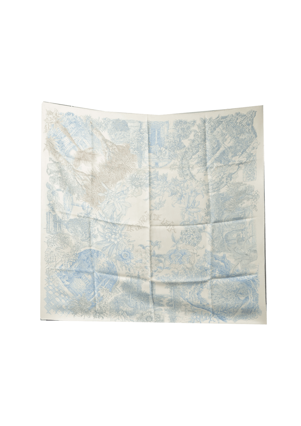 LE JARDIN DE LEILA SILK SCARF