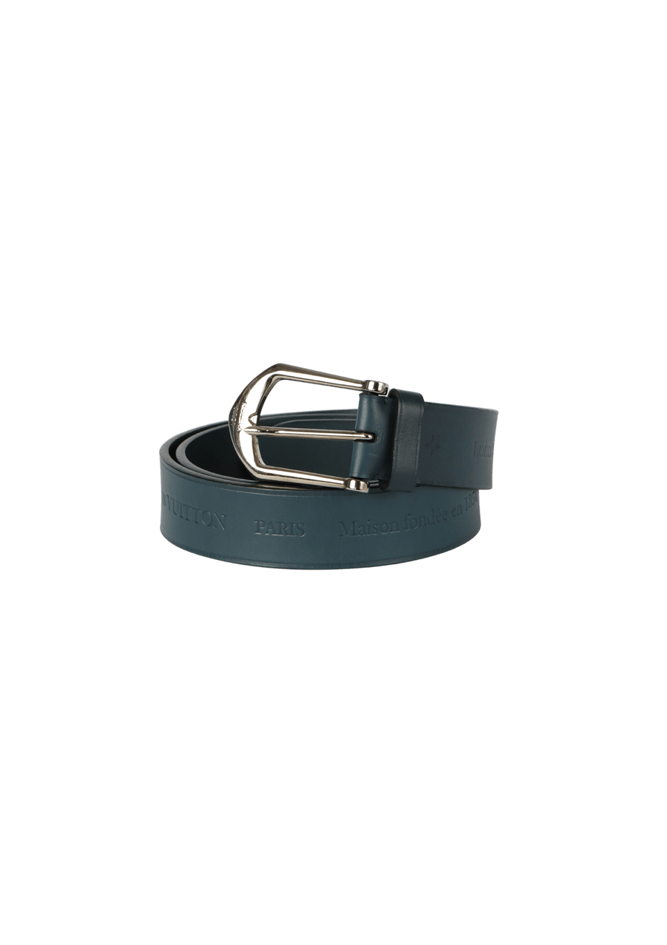 MAISON FONDÉE EN 1854 LEATHER BELT 90