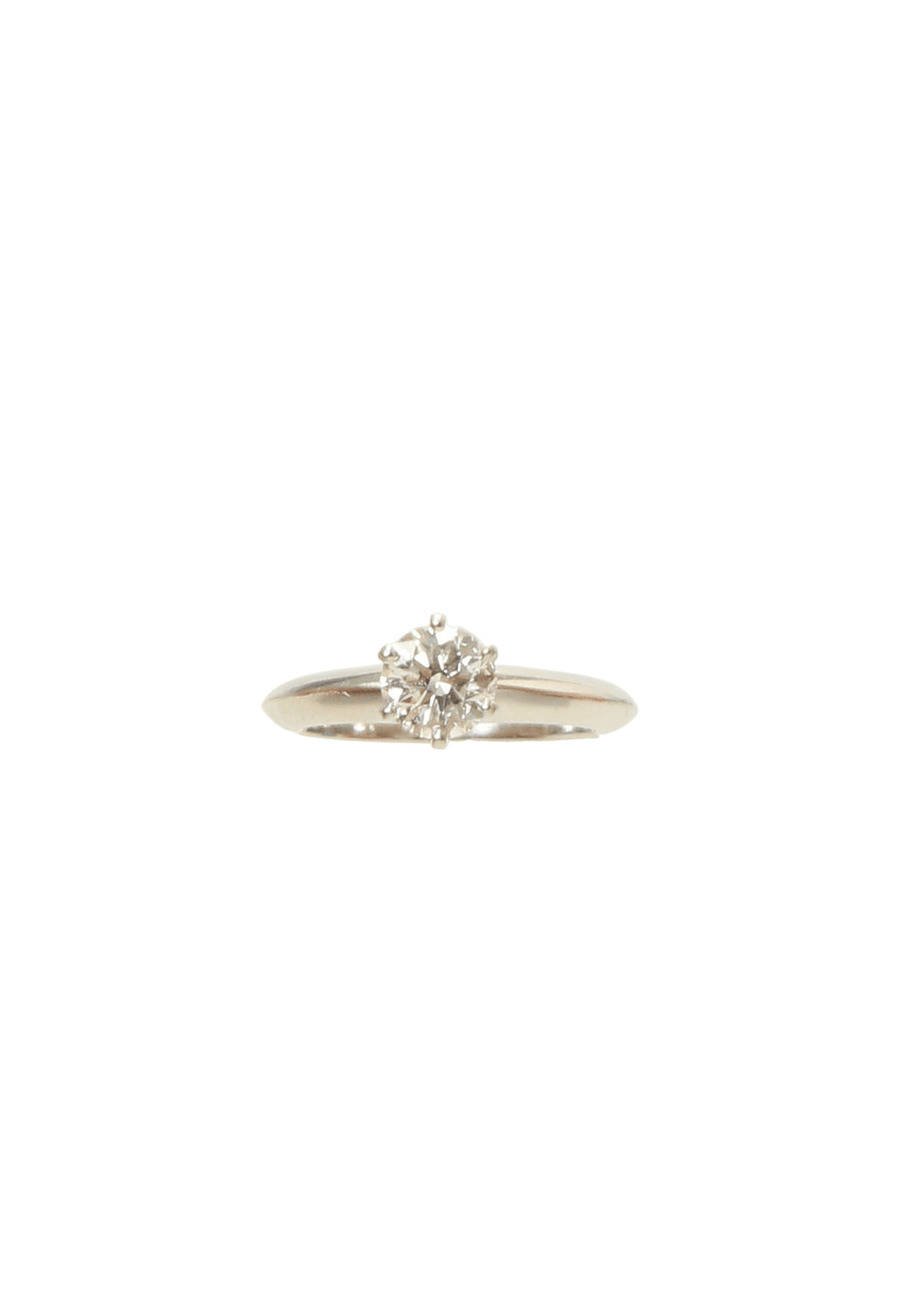 PLATINUM DIAMOND TIFFANY® SETTING ENGAGEMENT RING .80