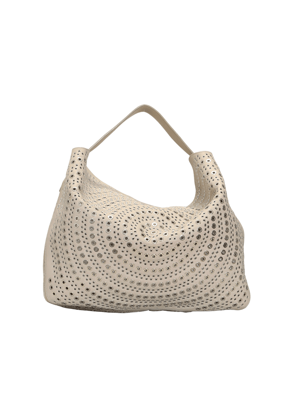 EYELET LEATHER BAG