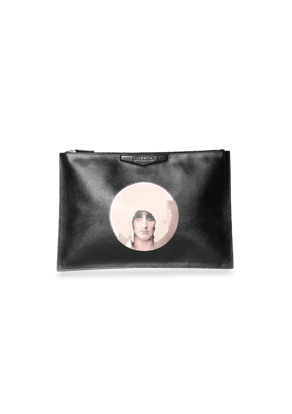 ANTÍGONA PRINT ZIP CLUTCH
