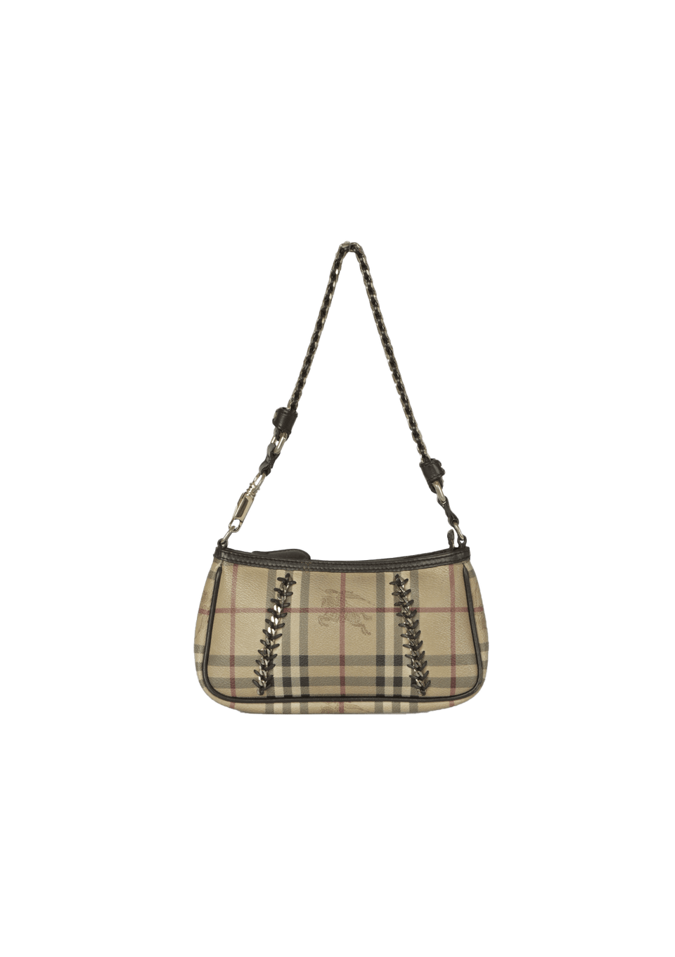 VINTAGE HAYMARKET CHECK POCHETTE BAG