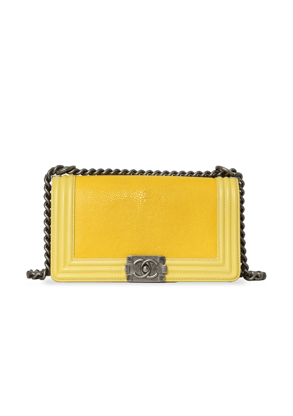 MEDIUM BOY FLAP BAG STINGRAY