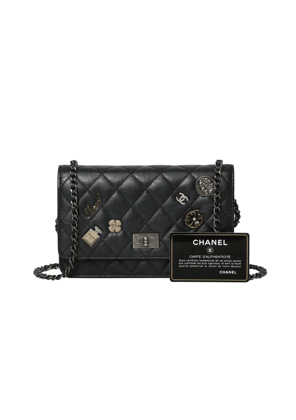 REISSUE 2.55 CHARM WALLET ON CHAIN