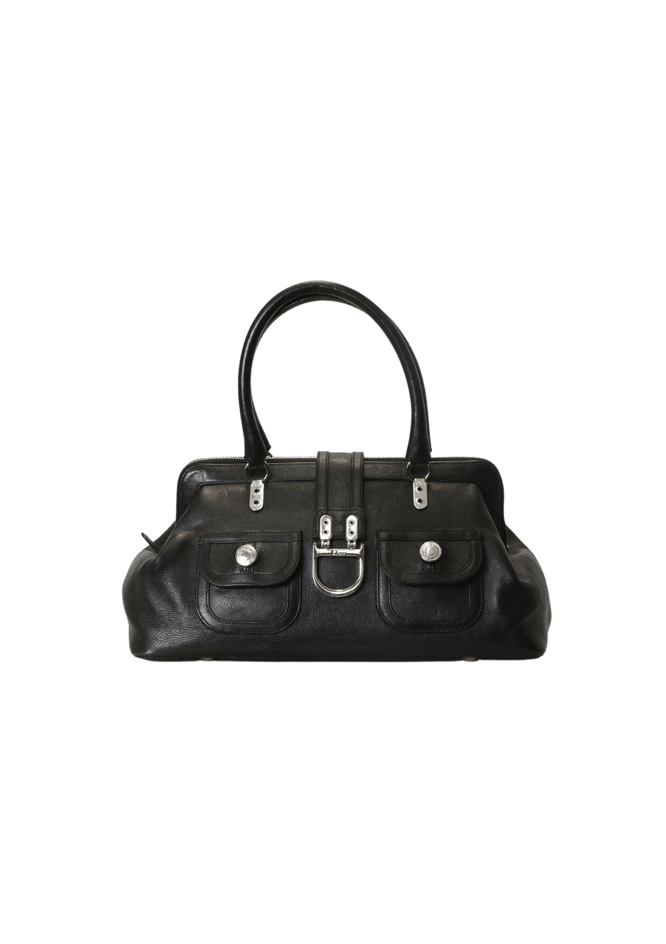 LEATHER HANDLE BAG