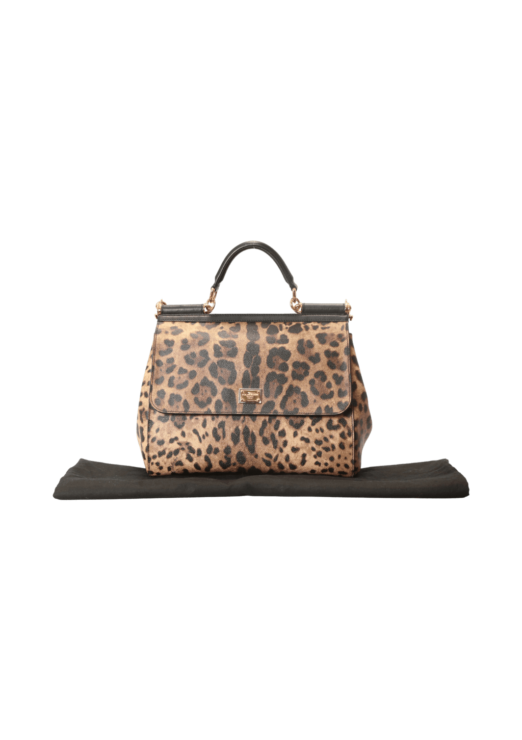 Dolce & Gabbana Large 'Dauphine Sicily' Tote in Brown