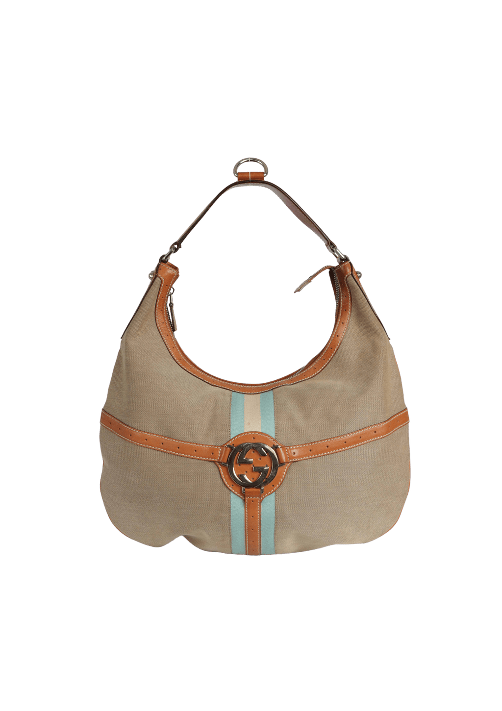 Web Canvas Reins Hobo Bag - Marmalade