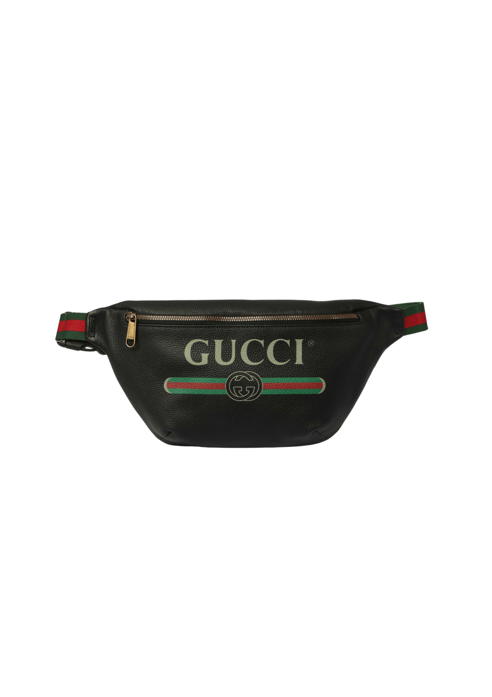 LOGO PRINT BELT BAG