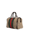 MONOGRAM VINTAGE WEB MEDIUM BOSTON BAG