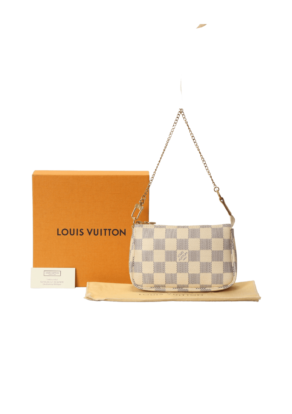 3Zd5093 Louis Vuitton Pouch Damier Azur Pochette Accessoire N51986
