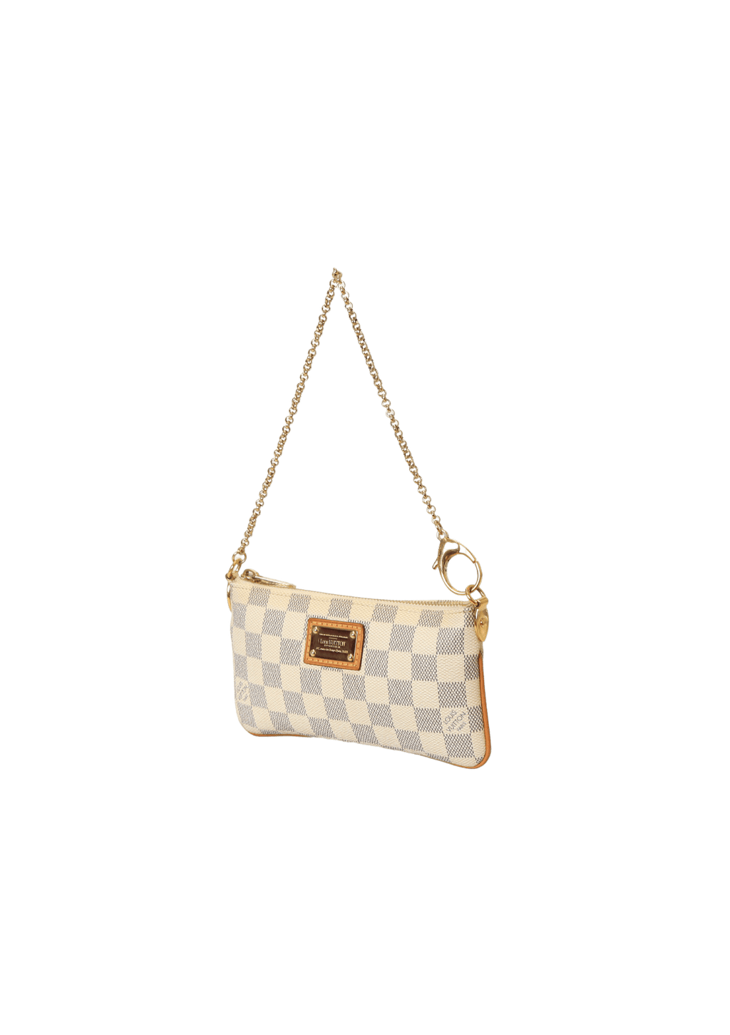 Bolsa Louis Vuitton Pochette Milla Damier Azur Original - FFL5