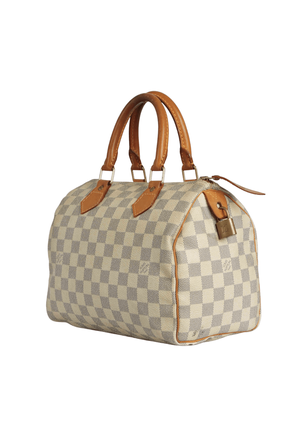 BOLSA LOUIS VUITTON DAMIER AZUR SPEEDY 25 BRANCO ORIGINAL – Gringa