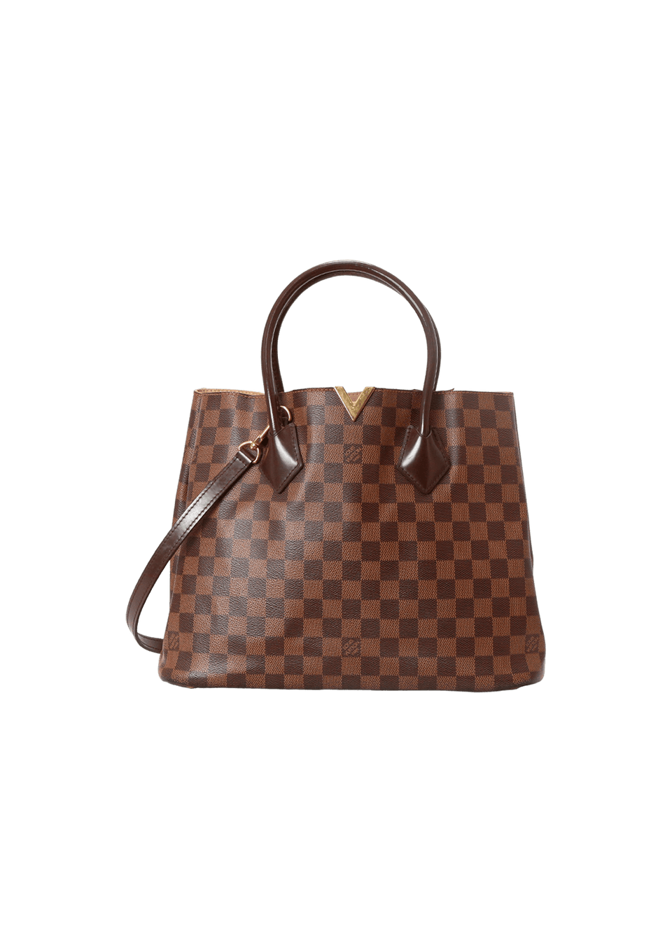 DAMIER ÉBÈNE KENSINGTON V TOTE