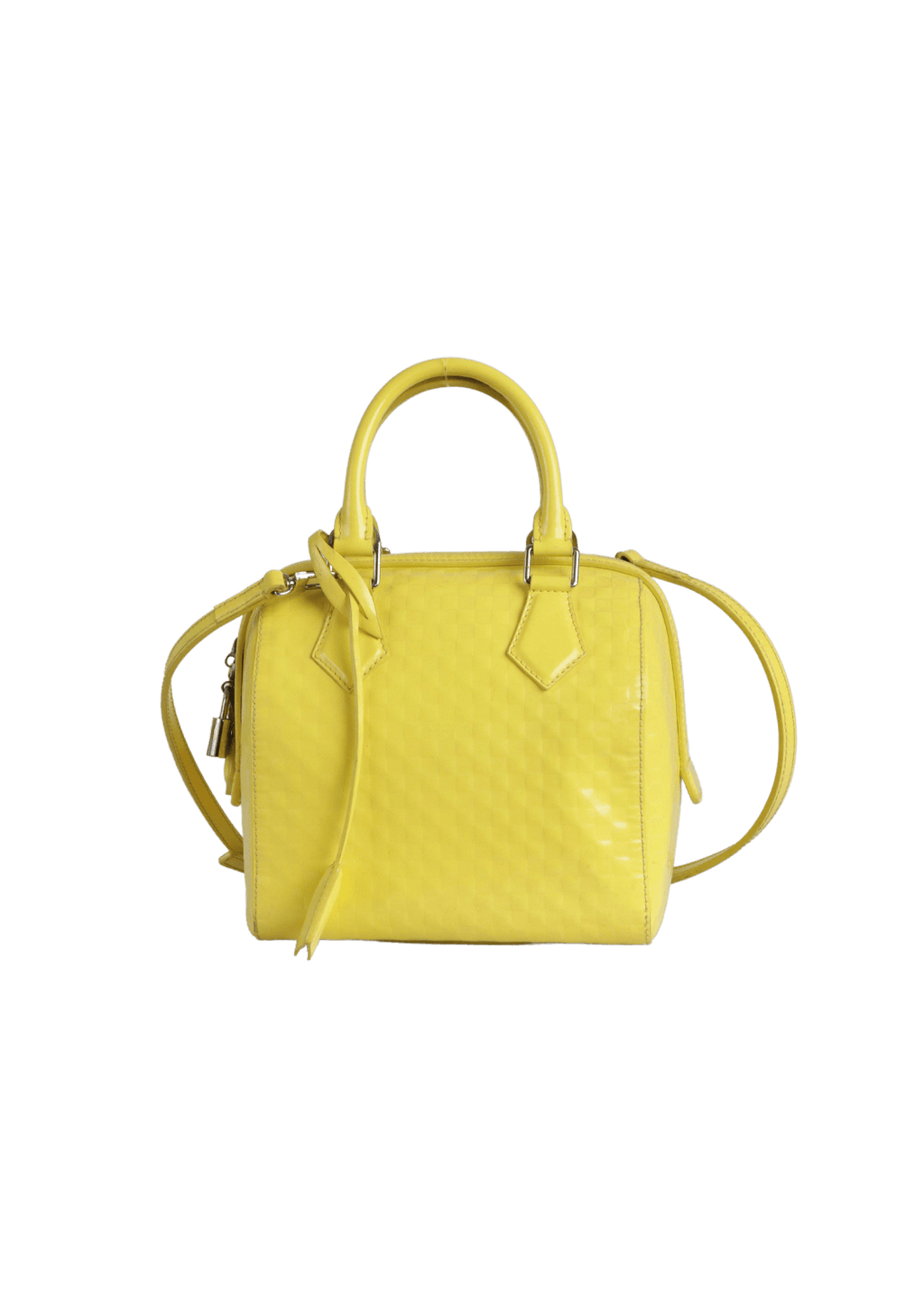 Louis Vuitton Illusion Fleur Speedy Cube PM Yellow Nubuck ref.733230 - Joli  Closet